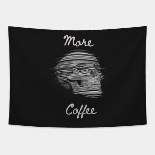 One More Cup of Coffee Tapestry