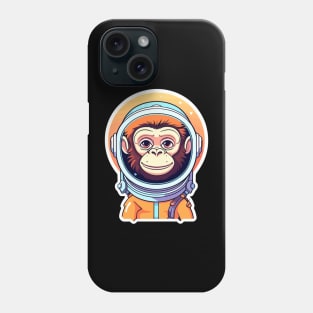 Monkey Ape Astronaut Illustration Phone Case