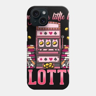 Jackpot Slot Machine design - I'm Just A Little Bit Slotty Phone Case