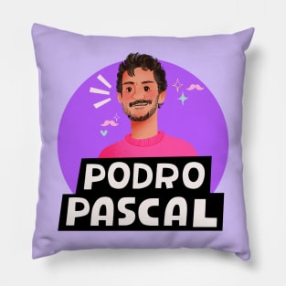 Podro Pascal New Logo Pillow