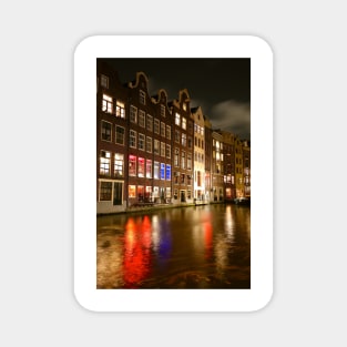 Amsterdam at Night Magnet
