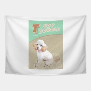 T is for Toy Poodle Tapestry