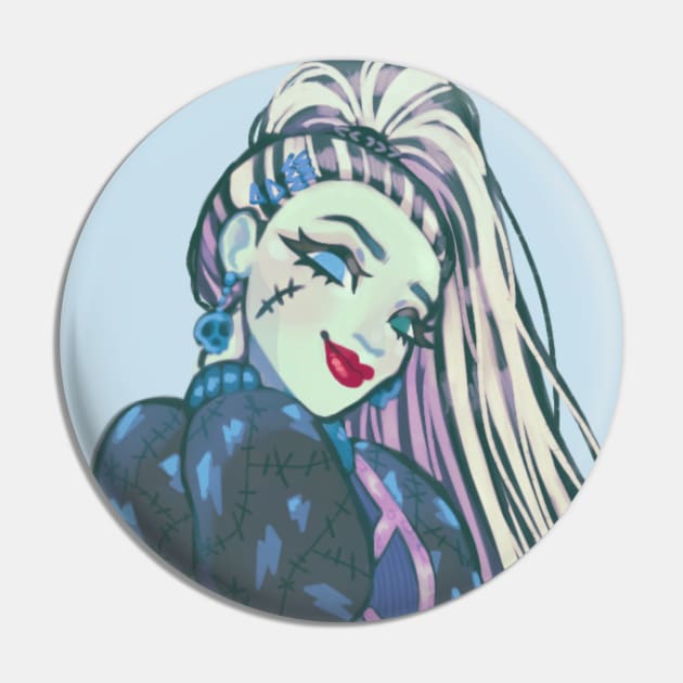 Frankie Stein Pin by Anemonaii