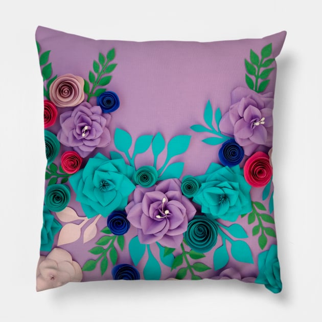 FLOWERS Pillow by TAMOH65