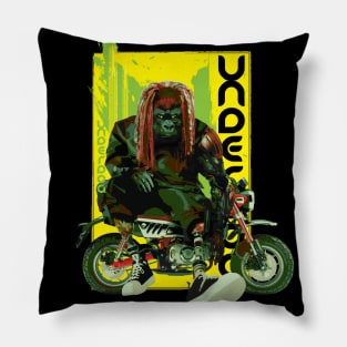 Cyber Gorilla Pillow