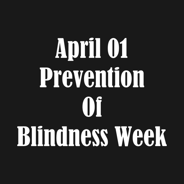 Prevention Of Blindness Week by Fandie