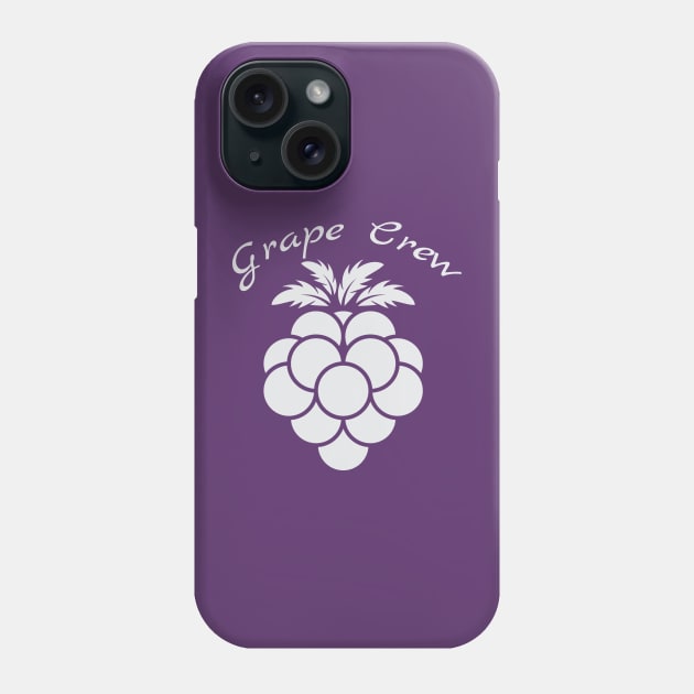 Grape Crew - 01B Phone Case by SanTees