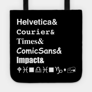 Fonts Tote