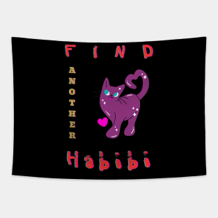 Habibi cat Tapestry