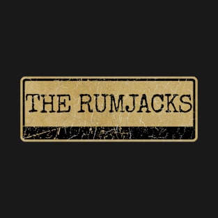 Aliska text black retro - The Rumjacks T-Shirt