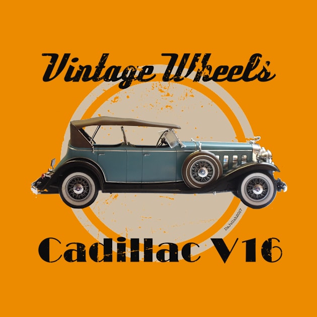 Vintage Wheels - Cadillac V16 by DaJellah