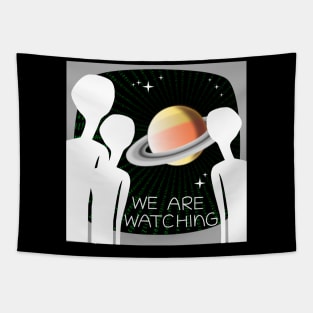 We Are Watching Saturn Tapestry