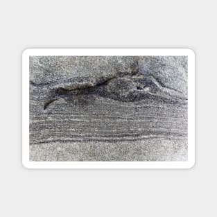Mother Natures Eye In Grey Stone Streaks Magnet