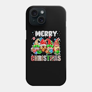 Merry Christmas Gnome Family Funny Xmas Tree Women Men Kids Phone Case