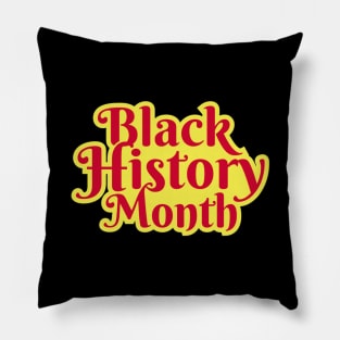 Black History Month Celebrate Black Lives Pillow