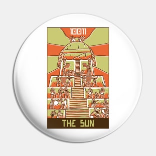 Robo Tarot: The Sun Pin