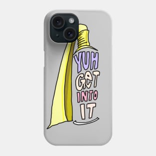 Yuh Get Into It Meme Phone Case