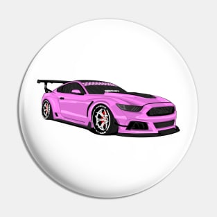 MUSTANG WIDEBODY VIOLET Pin