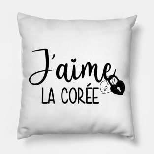 Love Korea - J'aime la Corée Pillow