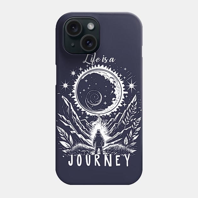 Life is a Journey Phone Case by anderleao