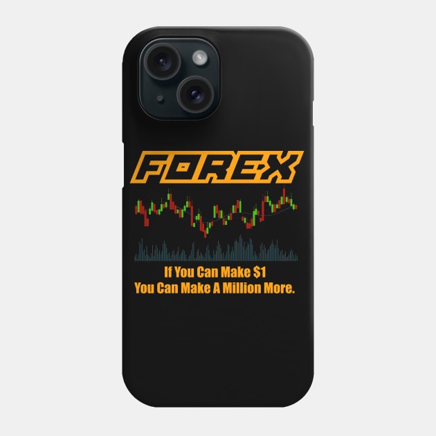 Forex Trader Quote Phone Case by Proway Design