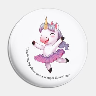 Unicorn Ballerina Pin