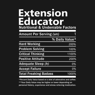 Extension Educator - Nutritional Factors T-Shirt