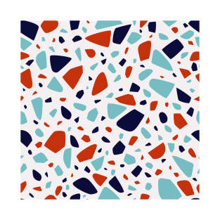 Terrazzo Abstract Pattern T-Shirt