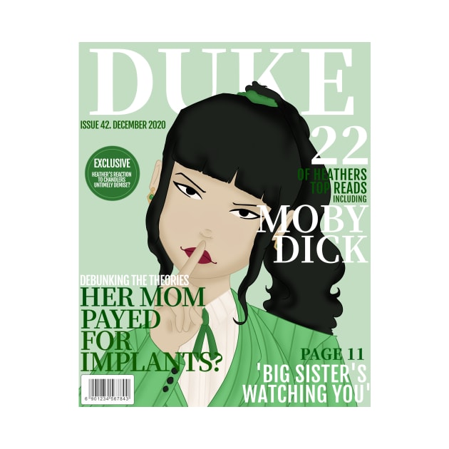 Heather Duke Magazine Cover by Eleanorsegod