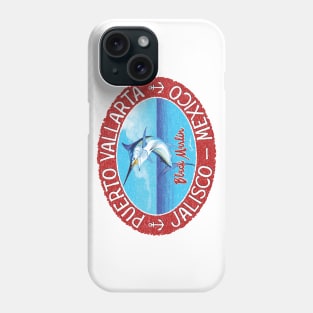 Puerto Vallarta, Jalisco, Mexico, Black Marlin Phone Case