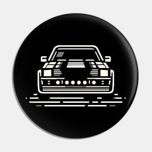 Audi Quattro Rally Car Pin