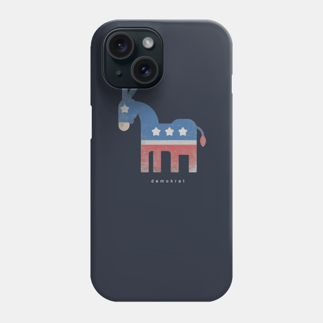 Democrat-Donkey Phone Case by McKenna Guitar Sales