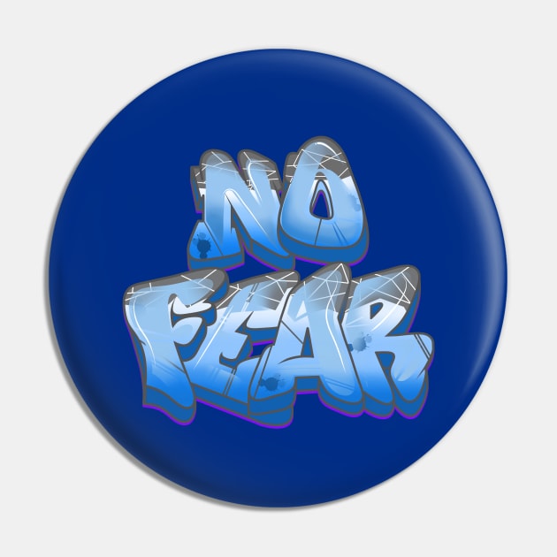 NO FEAR Pin by MAYRAREINART