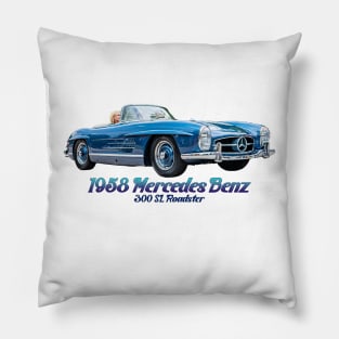 1958 Mercedes Benz 300 SL Roadster Pillow