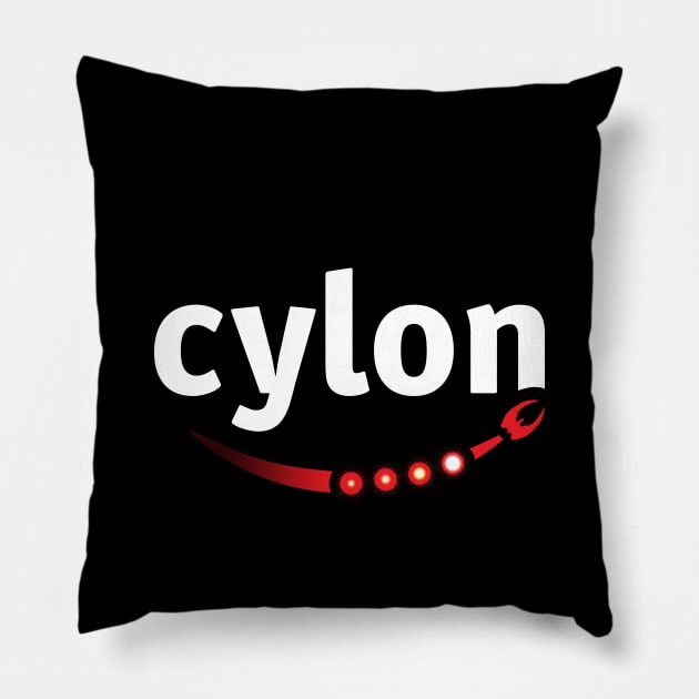 Cylon Pillow by TrulyMadlyGeekly