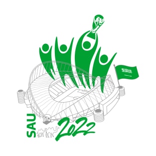 Saudi Arabia World Cup Soccer 2022 T-Shirt