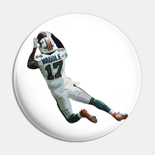 Jaylen Waddle Pin by islandersgraphics