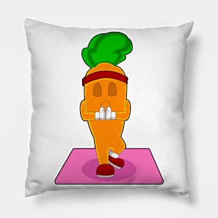 Carrot Yoga Gymnastics Pillow