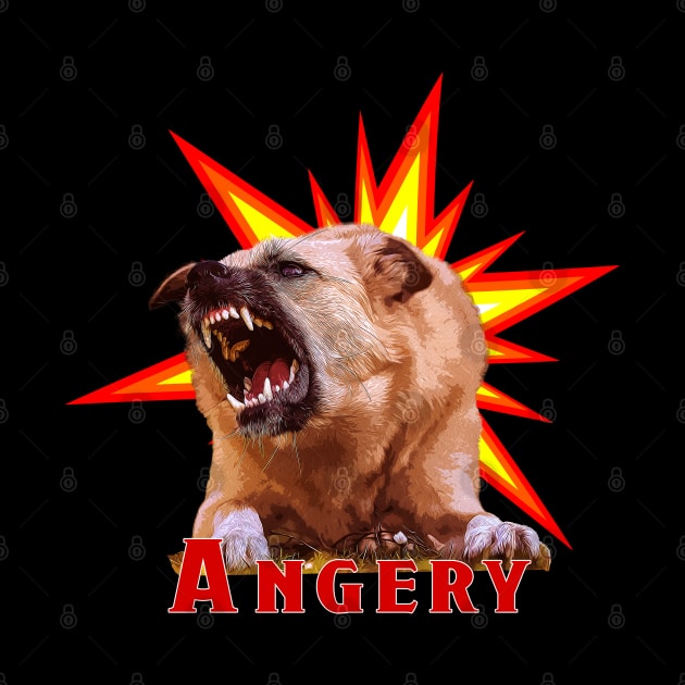 Angery dog by Zero Pixel