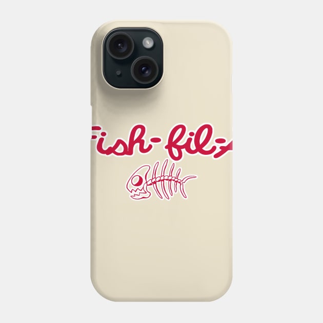 Fish fil a Phone Case by Digitanim8tor