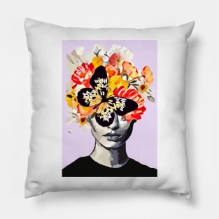 Thoughts Bloom Pillow