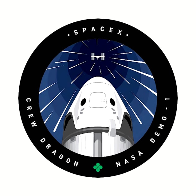 NASA's Demonstration Mission 1 Patch by Spacestuffplus