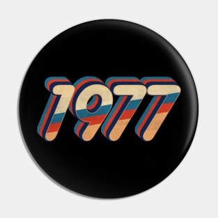 1977 - vintage retro 70s future b Pin