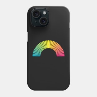 Multicolour stripe rainbow Phone Case