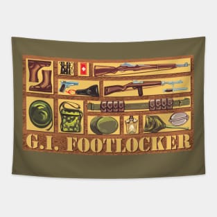 The G.I.'s Footlocker Tapestry