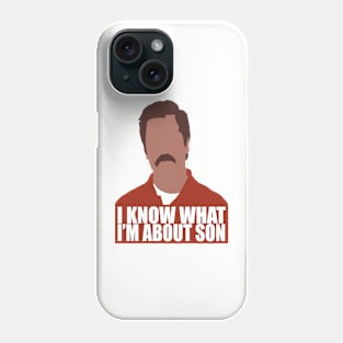 I know what i'm about son Phone Case