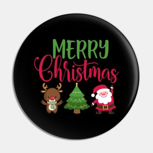 Merry Christmas Pin