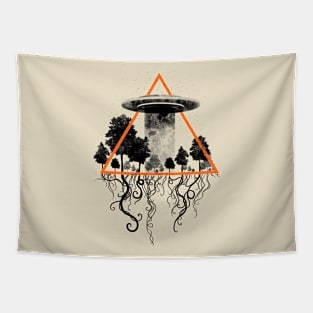 alien UFO Tapestry