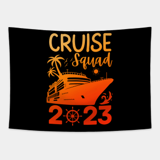 Family Cruise Squad 2023 Family Matching Group Squad Quote Tapestry