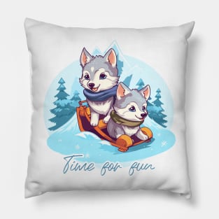 Time for fun Pillow